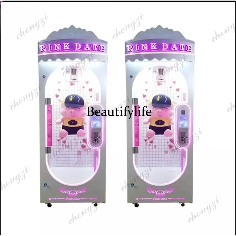 Arcade Vending & Laundry Revenue - A81 실내 핑크 데이트 인형 알루미늄