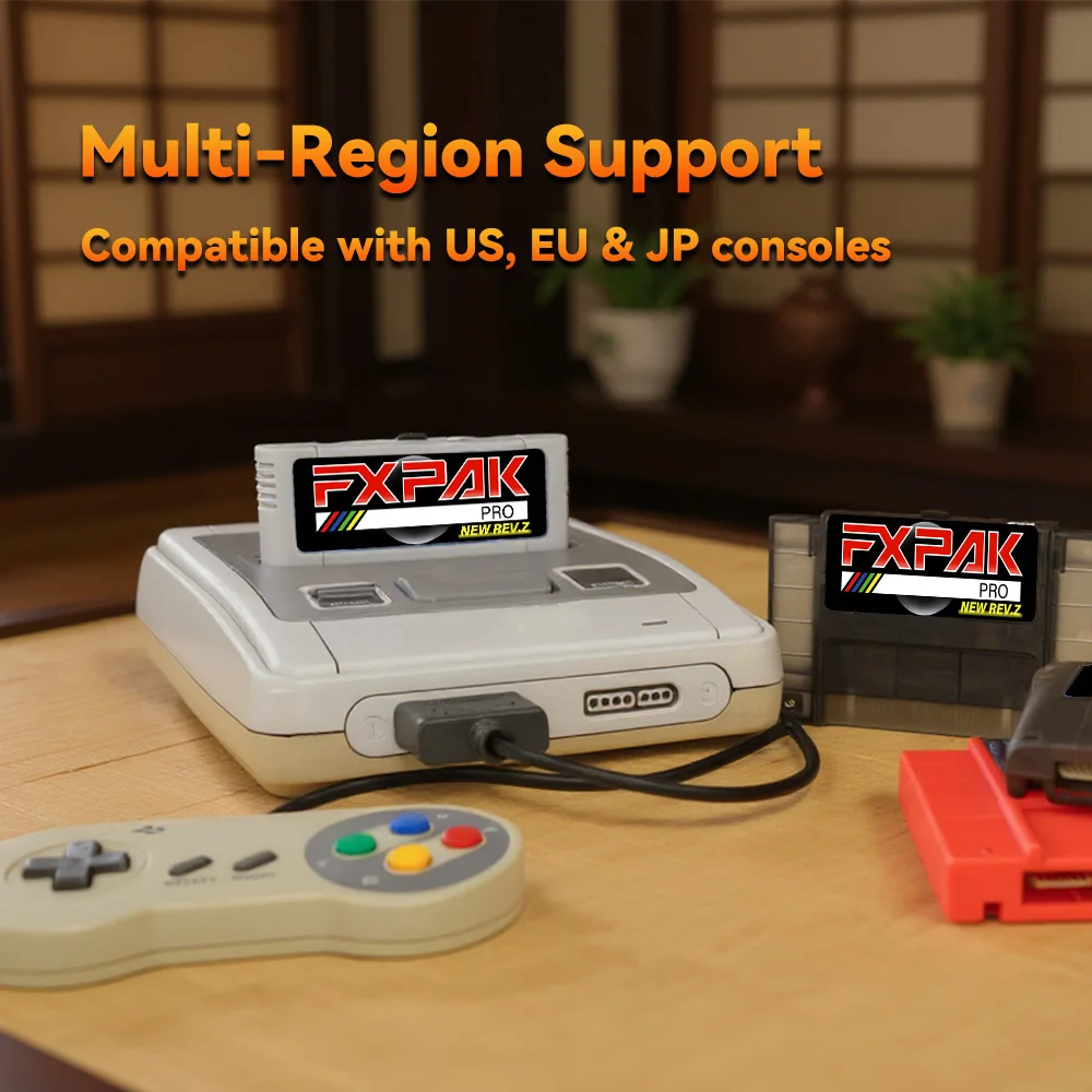 FXPAK Pro Rev.Z 버전 SD2 게임 5000 - Arcade Z 리뷰 및 가격
