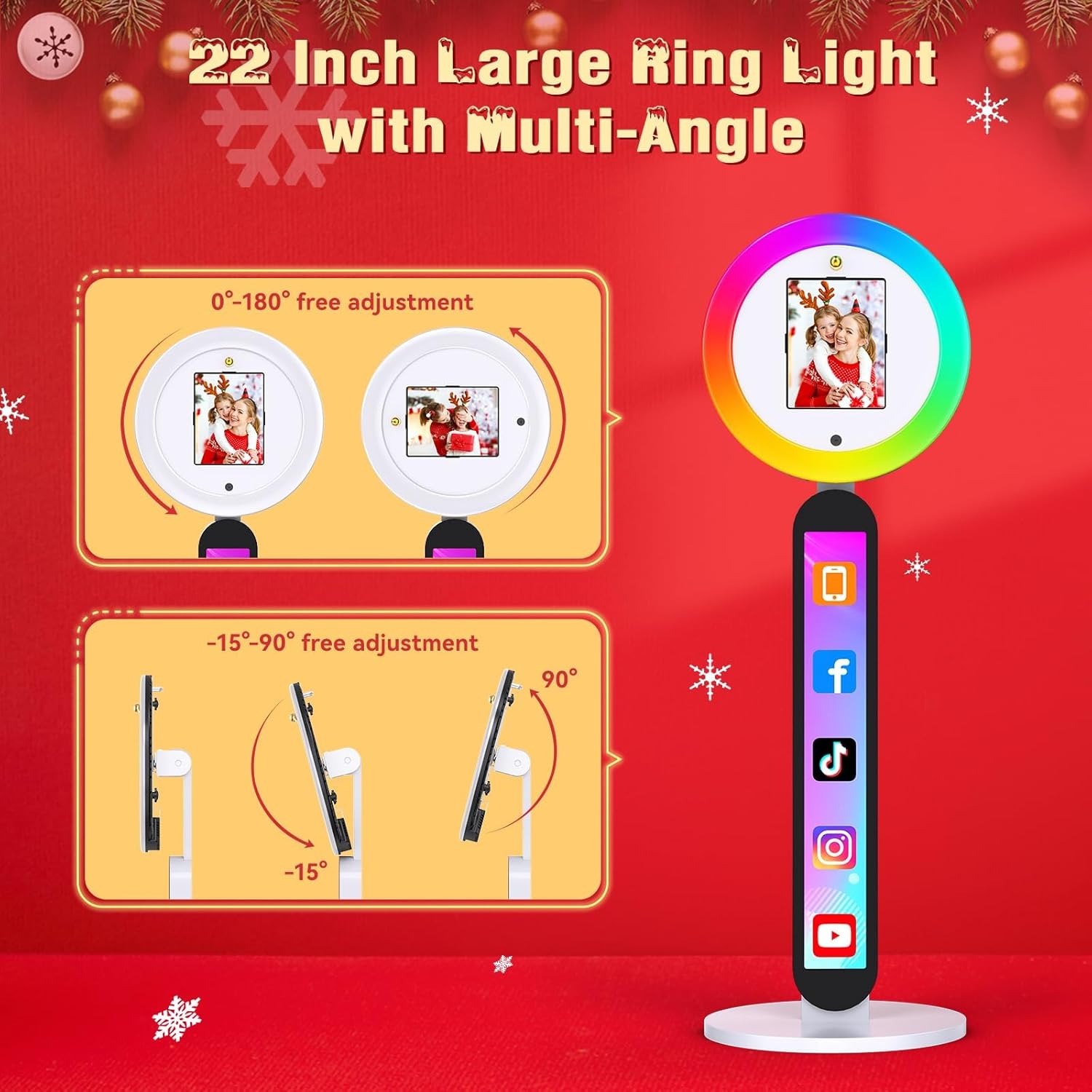 미국 DE 스톡 휴대용 아이패드 포토 부스 웨딩 파티  - Photo Booth Machine 리뷰 및 가격