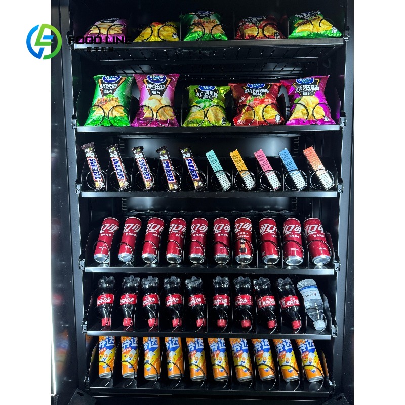 맞춤형 OEM ODM 스낵 음료 자판기, 좁은 크기의  - Open Vending Machine 리뷰 및 가격
