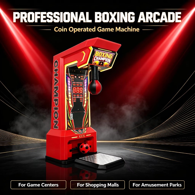 2-in-1 동전 작동식 복싱 아케이드 게임기 영어 버 - Boxing Machine Arcade 리뷰 및 가격